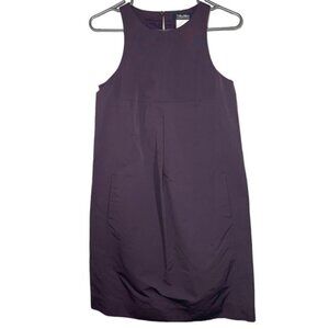 ‘S MAX MARA Purple Polyester / Cotton Sleeveless Shift Dress Size 2